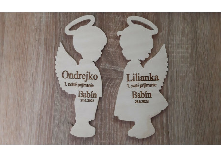 Chlapec / dievča + gravírovanie Chlapec / dievča + gravírovanie